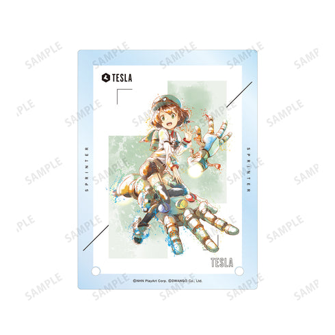 『#コンパス 戦闘摂理解析システム』ニコラテスラ Ani-Art aqua label A6アクリルパネル